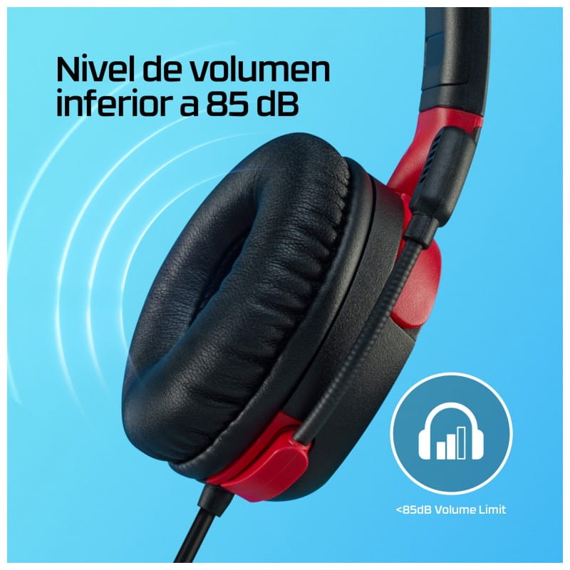 HyperX Cloud Mini: auriculares gaming (negro) - Ítem8