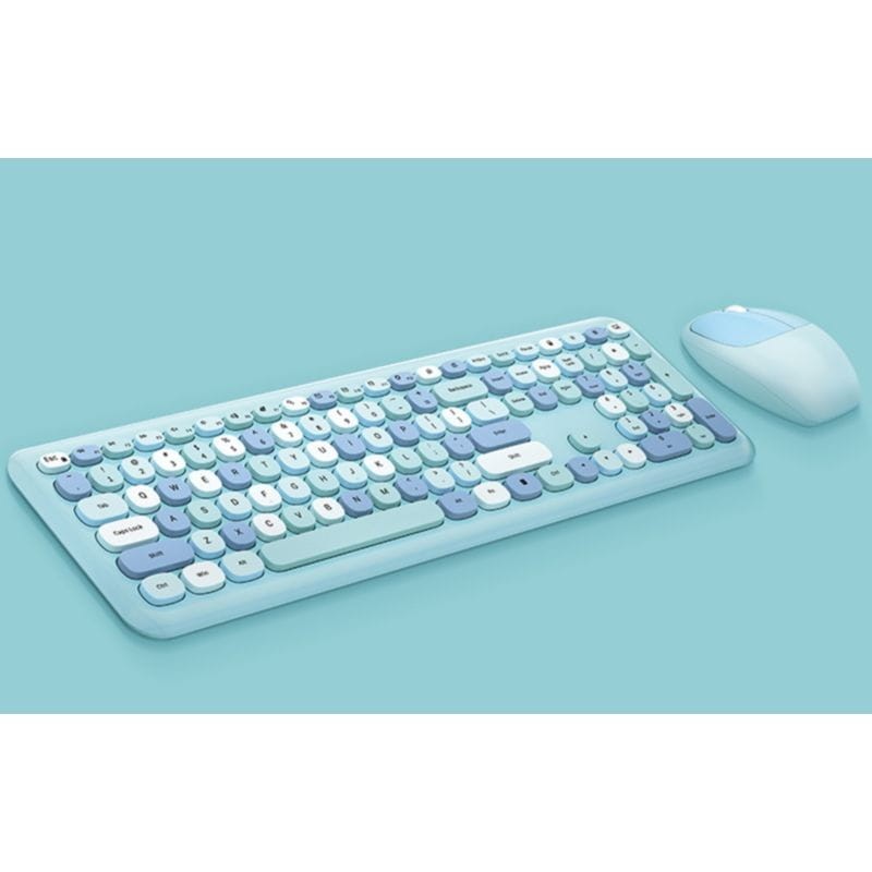 MOFII 666 2.4G Azul – Set teclado y ratón - Ítem2