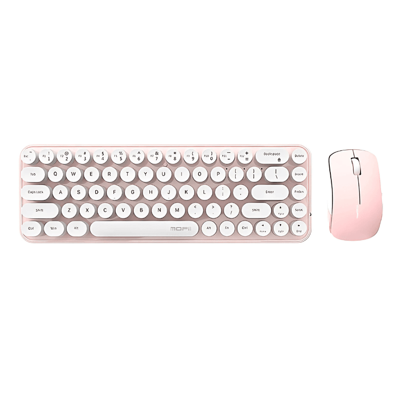 MOFII Bean 2.4G Blanco/Rosa - Kit teclado y ratón - Ítem