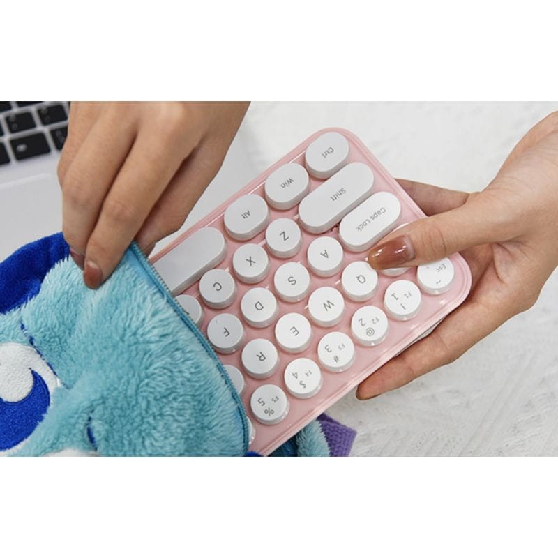 MOFII Bean 2.4G Blanco/Rosa - Kit teclado y ratón - Ítem5