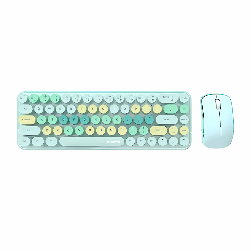 MOFII Bean 2.4G Verde - Kit teclado y ratón - Ítem