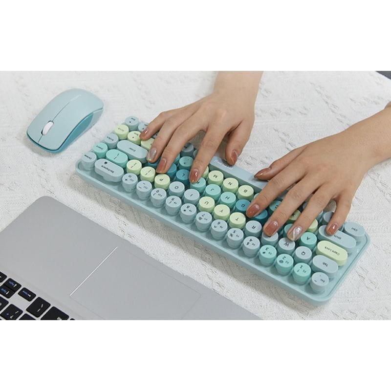 MOFII Bean 2.4G Verde - Kit teclado y ratón - Ítem3