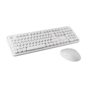 MOFII Sweet White Blanc- Kit clavier et souris