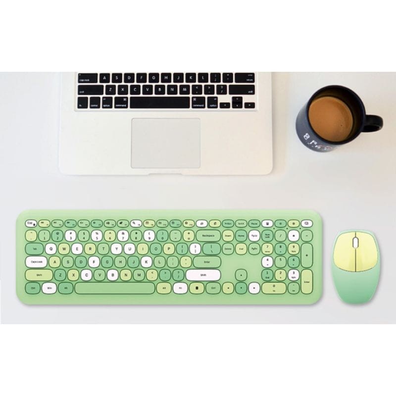 MOFII 666 2.4G Verde - Set teclado y ratón - Ítem2