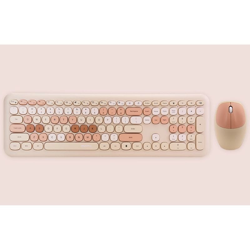 MOFII 666 Beige - Kit teclado y ratón - Ítem4