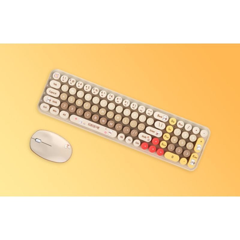 MOFII Baby Bear Beige - Kit teclado y mouse - Ítem3