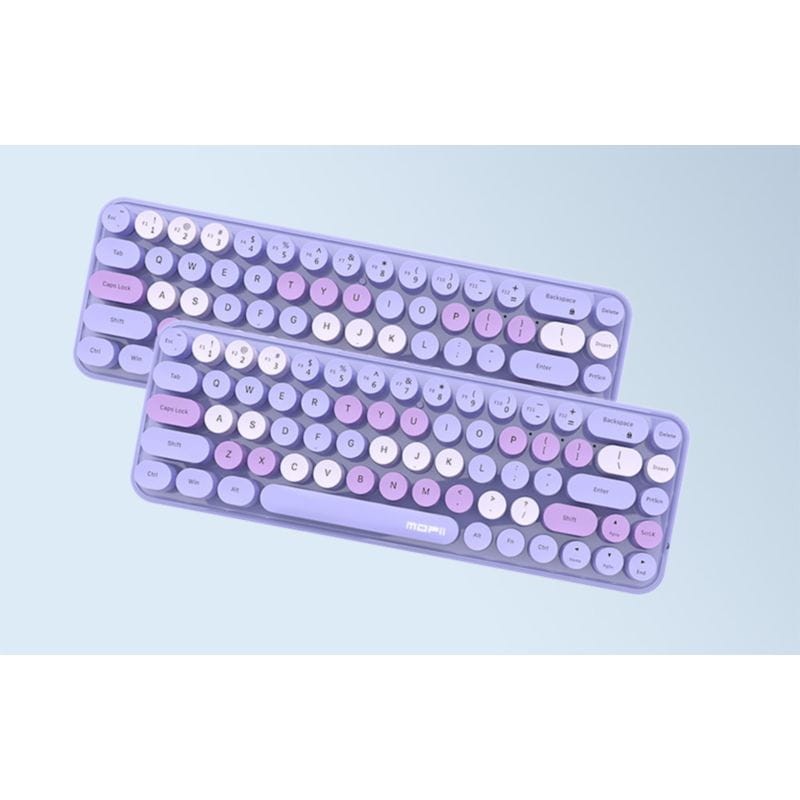 MOFII Bean 2.4G Púrpura - Kit de Teclado y ratón - Ítem1