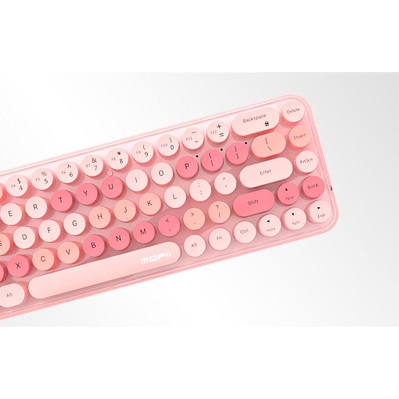 MOFII Bean 2.4G Rosa - Kit de teclado y ratón - Ítem1