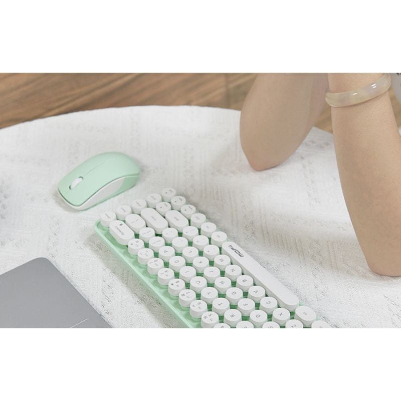 MOFII Bean 2.4G Verde/Blanco - Kit teclado y ratón - Ítem3