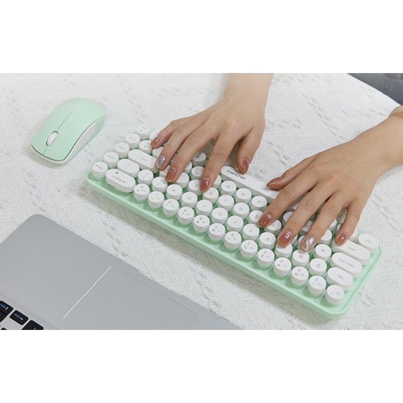 MOFII Bean 2.4G Verde/Blanco - Kit teclado y ratón - Ítem5