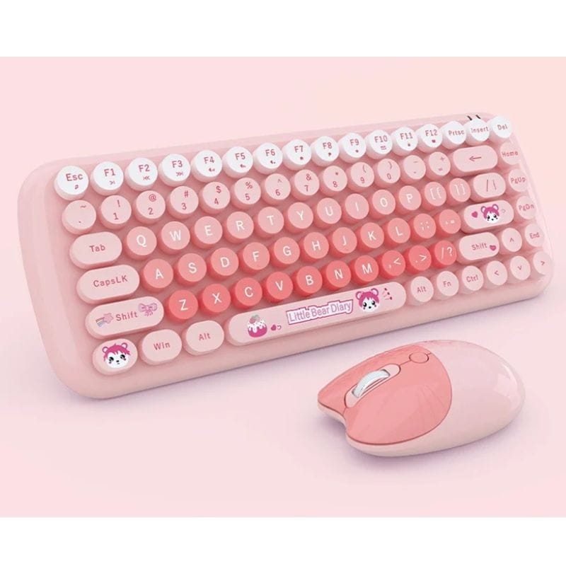 MOFII Candy New 2.4G Rose- Kit de teclado e rato - Item3