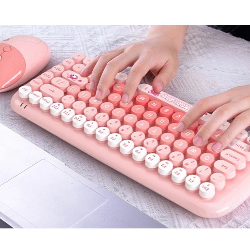 MOFII Candy New 2.4G Rose- Kit de teclado e rato - Item4