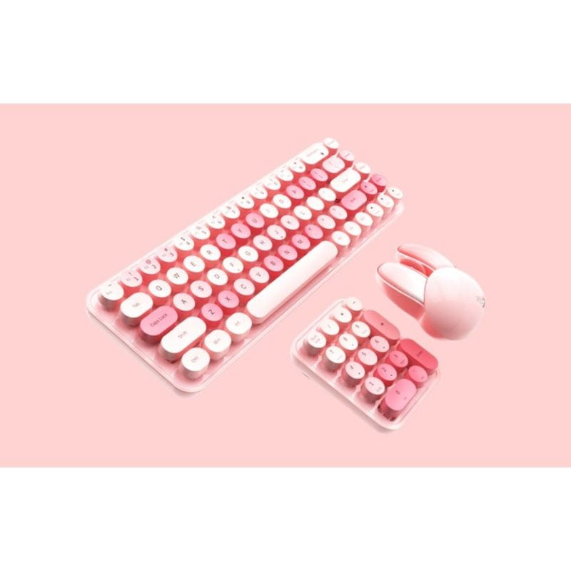 MOFII iBean MAX Rosa - Kit Teclado + Teclado numérico + Ratón - Ítem2