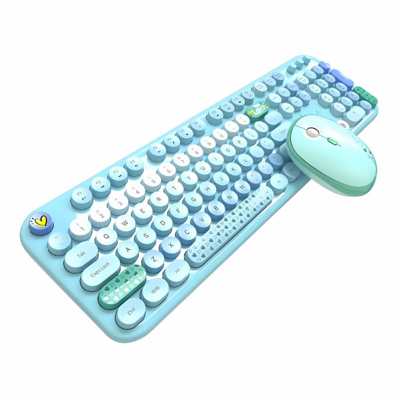 MOFII Lovely Azul - Kit teclado y ratón - Ítem