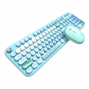 MOFII Lovely Bleu - Kit clavier et souris