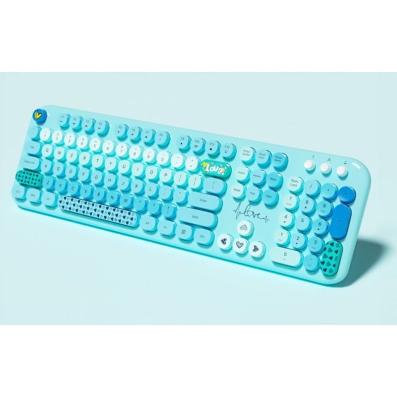 MOFII Lovely Azul - Kit teclado y ratón - Ítem1