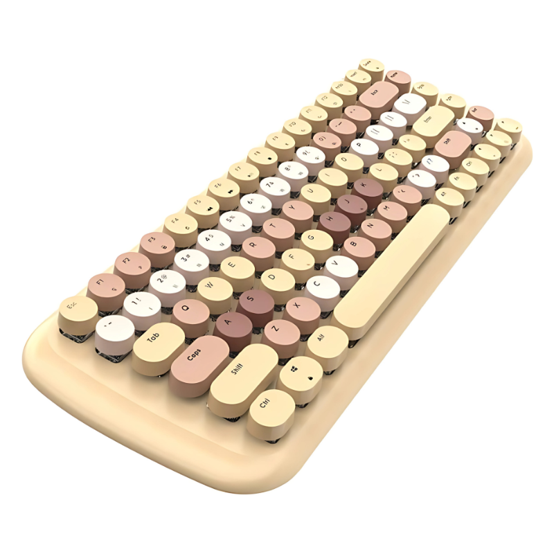 MOFII ROMI SK-645 Marrón - Teclado inalámbrico - Ítem2