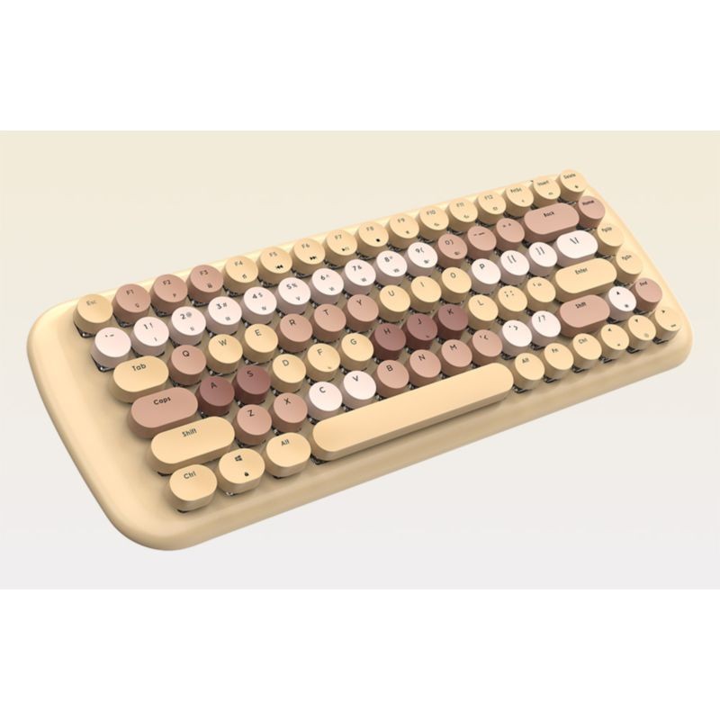 MOFII ROMI SK-645 Marrón - Teclado inalámbrico - Ítem3