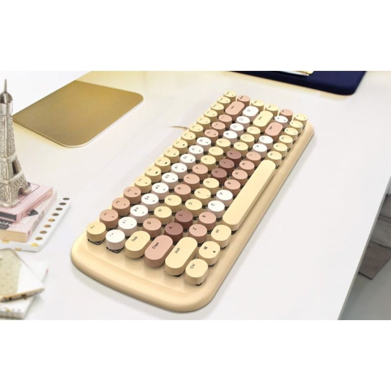 MOFII ROMI SK-645 Marrón - Teclado inalámbrico - Ítem6