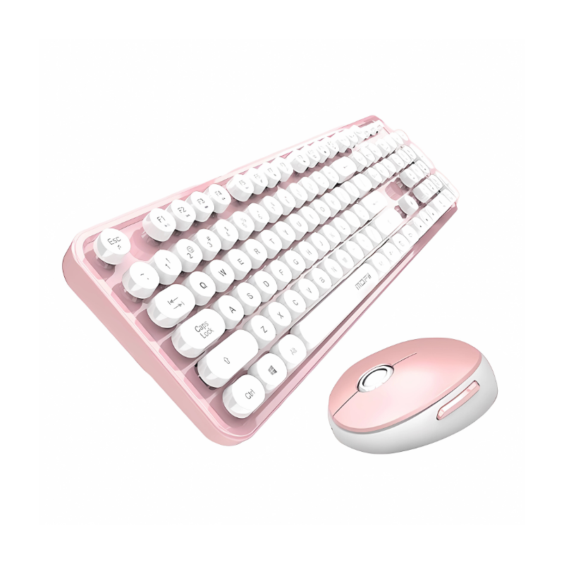 MOFII Sweet 2.4G Blanco/Rosa - Kit teclado y ratón - Ítem