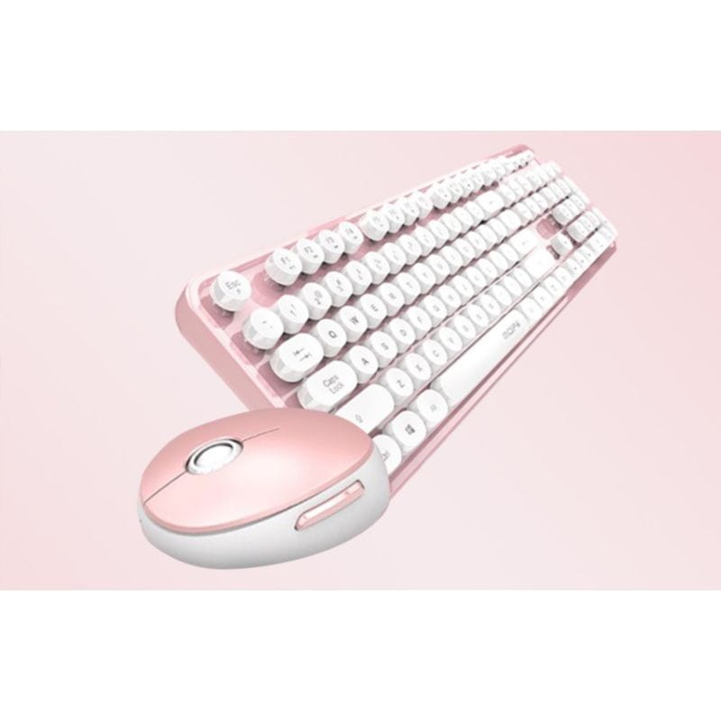 MOFII Sweet 2.4G Blanco/Rosa - Kit teclado y ratón - Ítem2