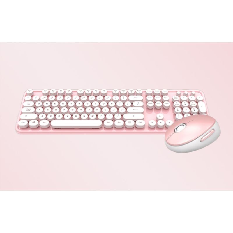 MOFII Sweet Blanc/Rose - Kit clavier et souris - Ítem3