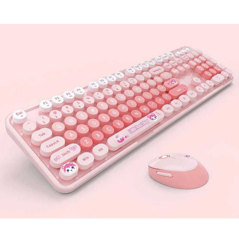 MOFII Sweet New Rosa - Conjunto de teclado e rato - Item3