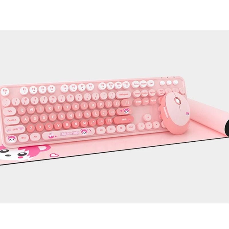 MOFII Sweet New Rosa - Conjunto de teclado e rato - Item5