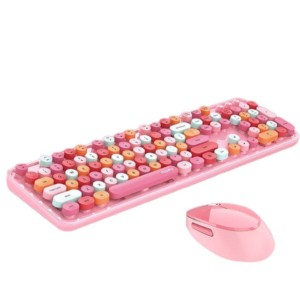 MOFII Sweet Rosa - Kit teclado y mouse