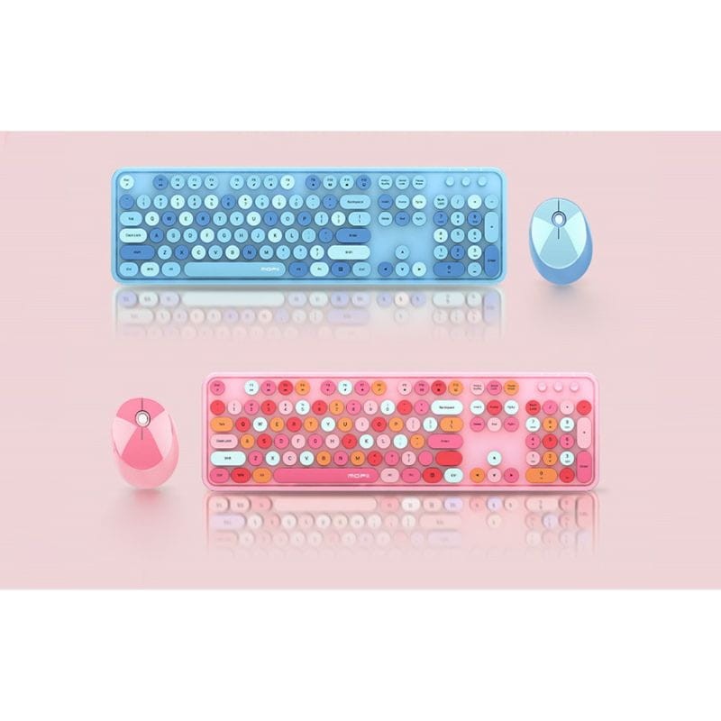 MOFII Sweet Rosa - Kit teclado y mouse - Ítem1