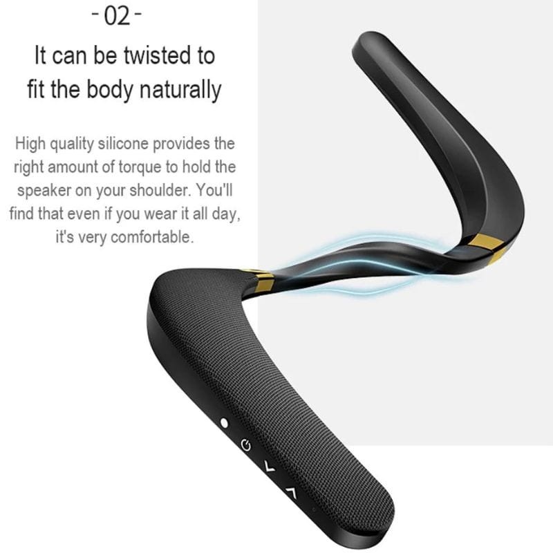 Monster Boomerang MS31901 Noir/Or - Enceintes Bluetooth - Ítem3