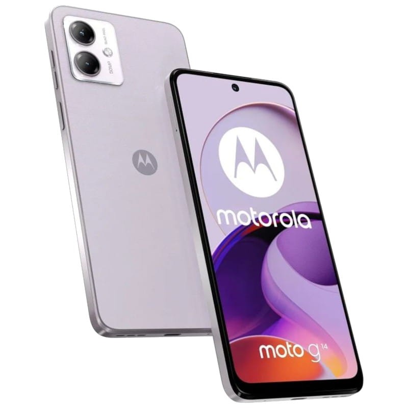 Téléphone portable Motorola Moto G14 8Go/256Go Lilas - Ítem6