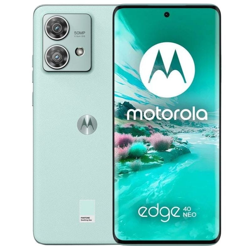 Motorola Moto Edge 40 Neo 12GB/256GB Verde Água - Telemóvel - Item