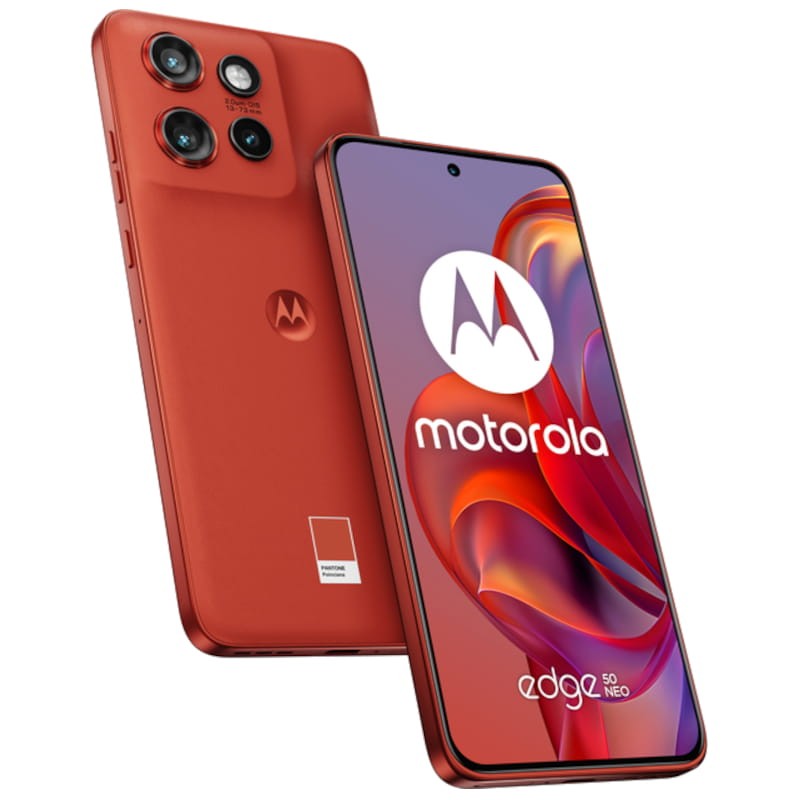 Motorola Moto Edge 50 Neo 12GB/512GB Naranja - Teléfono móvil - Ítem