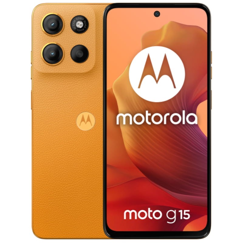 Motorola Moto G15 4G 8Go/256Go Orange - Téléphone portable - Ítem