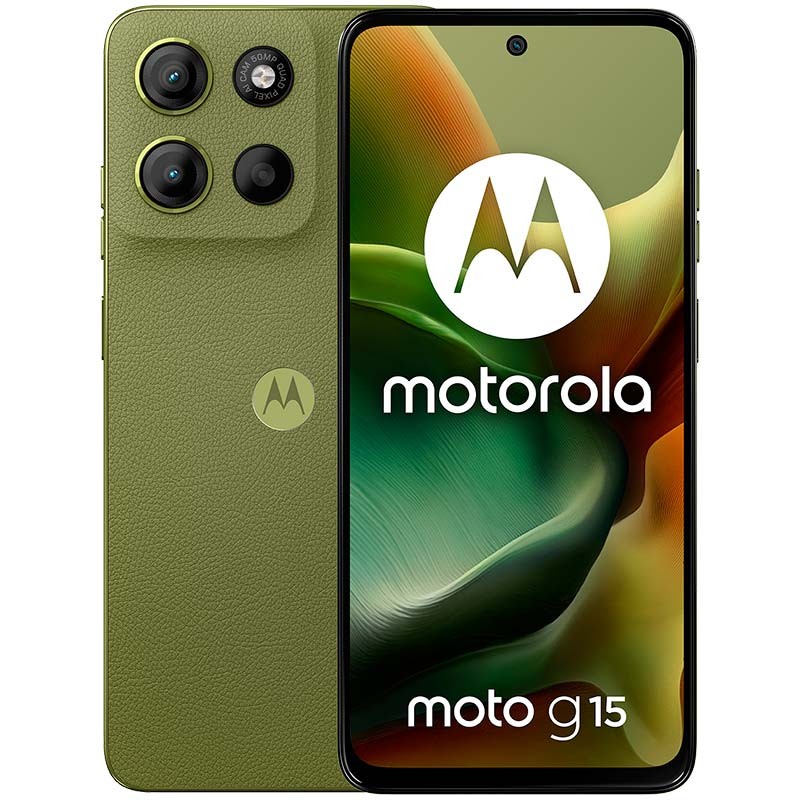 Motorola Moto G15 4G 8GB/256GB Verde - Telemóvel - Item