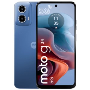 Motorola Moto G34 5G 4Go/128Go Bleu - Téléphone Mobile