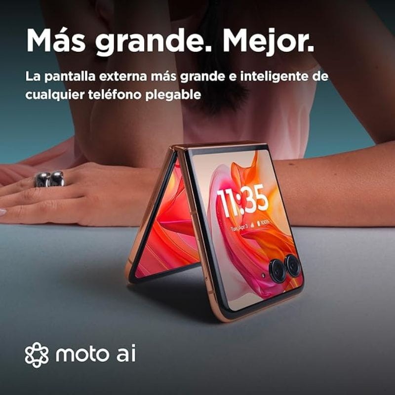 Motorola Razr 50 Ultra 5G 12GB/512GB Naranja - Teléfono Móvil - Ítem10