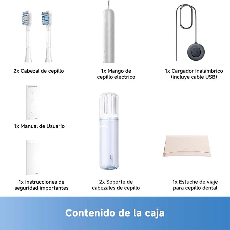 Mova Fresh Pro 3DClean Plata - Cepillo de Dientes Eléctrico - Ítem8