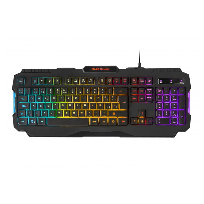 Mars Gaming MRK0 Teclado Gaming RGB Negro - Teclado de membrana - Ítem2