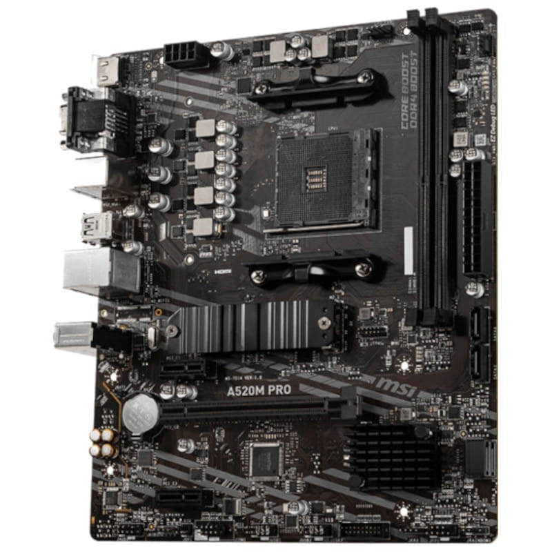 MSI A520M PRO micro ATX - Placa base - Clase B Reacondicionado - Ítem2