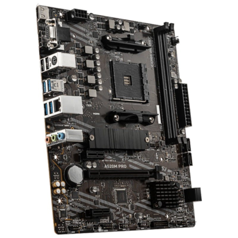 MSI A520M PRO micro ATX - Placa base - Clase B Reacondicionado - Ítem3