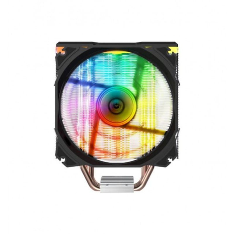 Ventilador CPU PC Nfortec Centaurus X 180W TDP A-RGB Negro - Ítem1