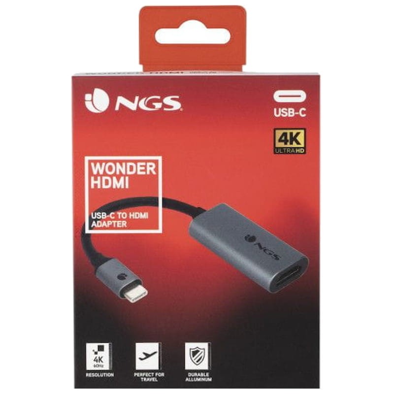 NGS Wonder HDMI Adaptador USB-C a HDMI - Ítem7