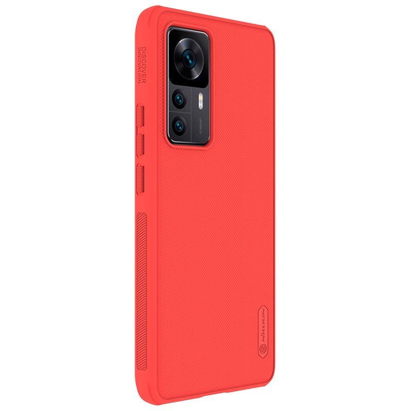 Nillkin Coque en caoutchouc Frosted Pro Xiaomi 12T / 12T Pro Rouge - Ítem2