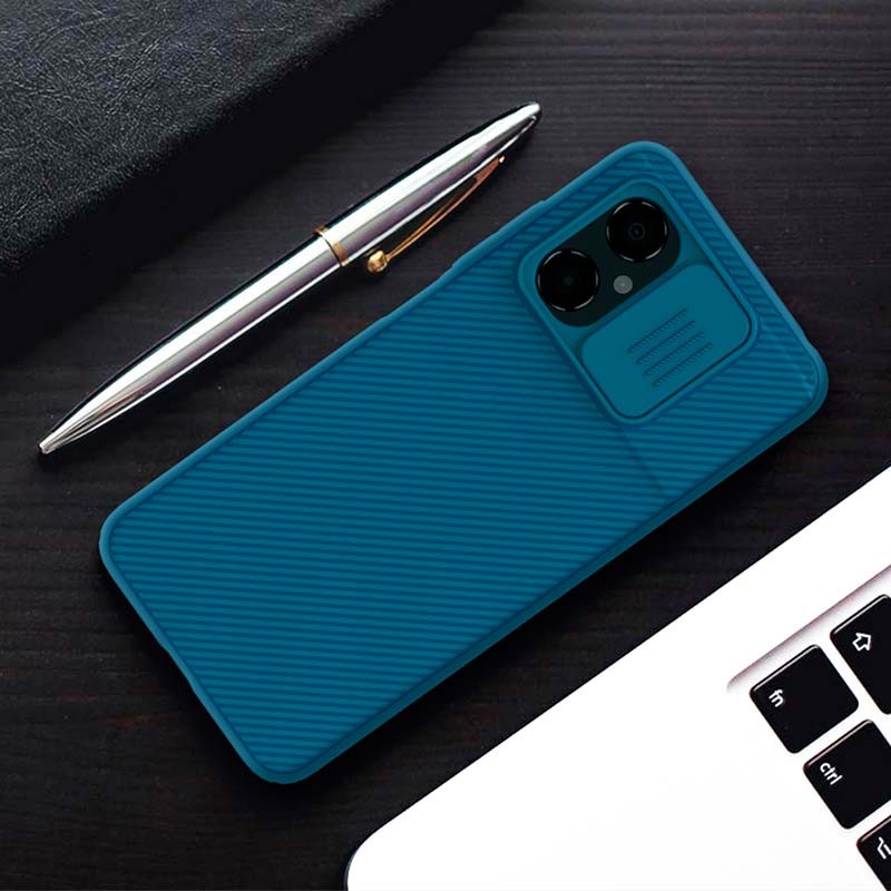 Nillkin Funda CamShield Xiaomi Poco M4 5G Azul - Ítem5