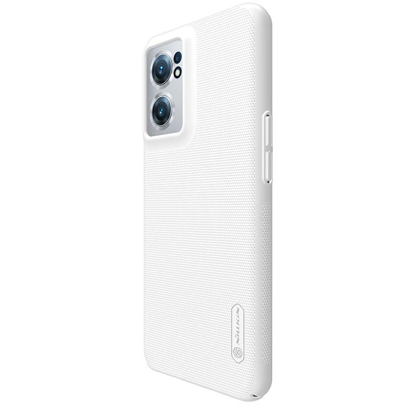 Capa de borracha Frosted de Nillkin para Oneplus Nord CE 2 5G Branco - Item1