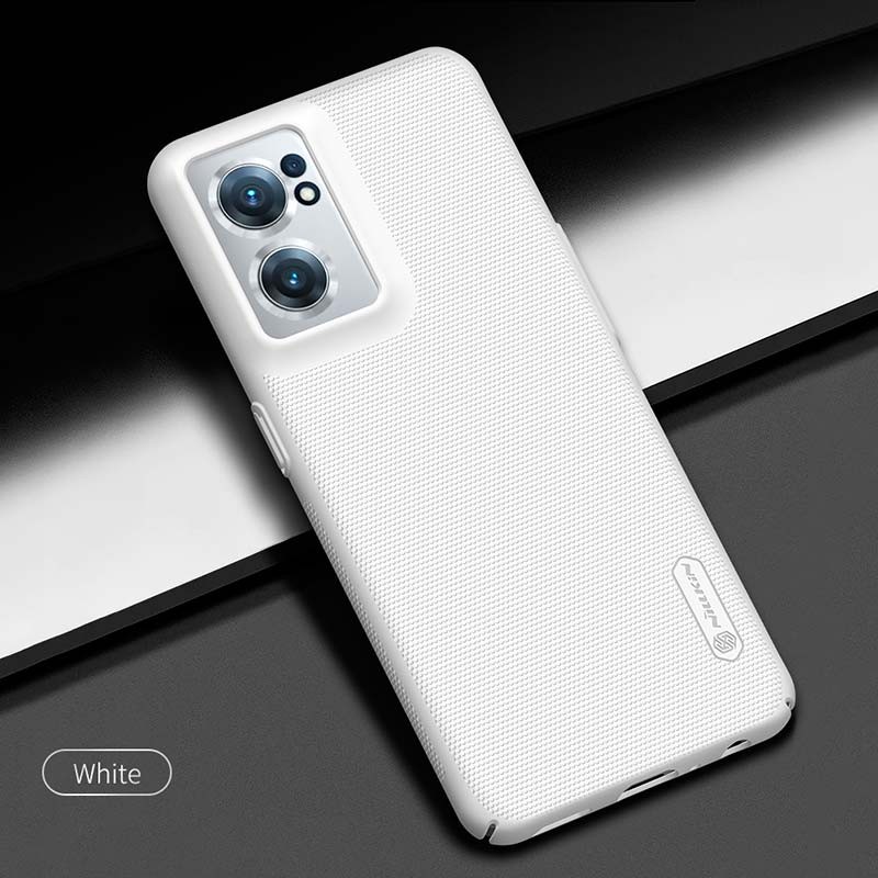 Capa de borracha Frosted de Nillkin para Oneplus Nord CE 2 5G Branco - Item5