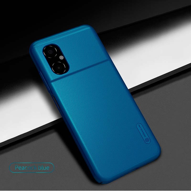 Nillkin Funda de goma Frosted Xiaomi Poco M4 5G Azul - Ítem5