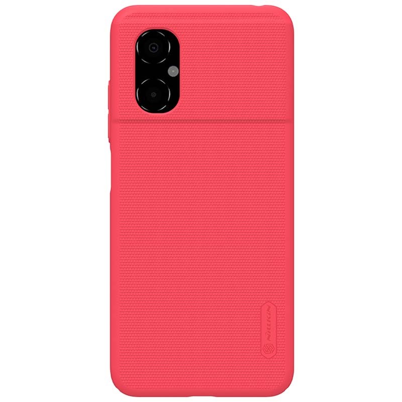 Nillkin Coque en caoutchouc Frosted Xiaomi Poco M4 5G Rouge - Ítem